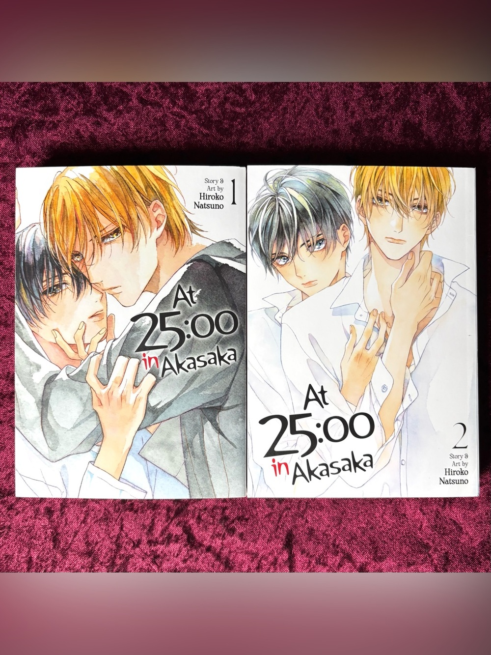 At 25:00 in Akasaka volumes BL manga